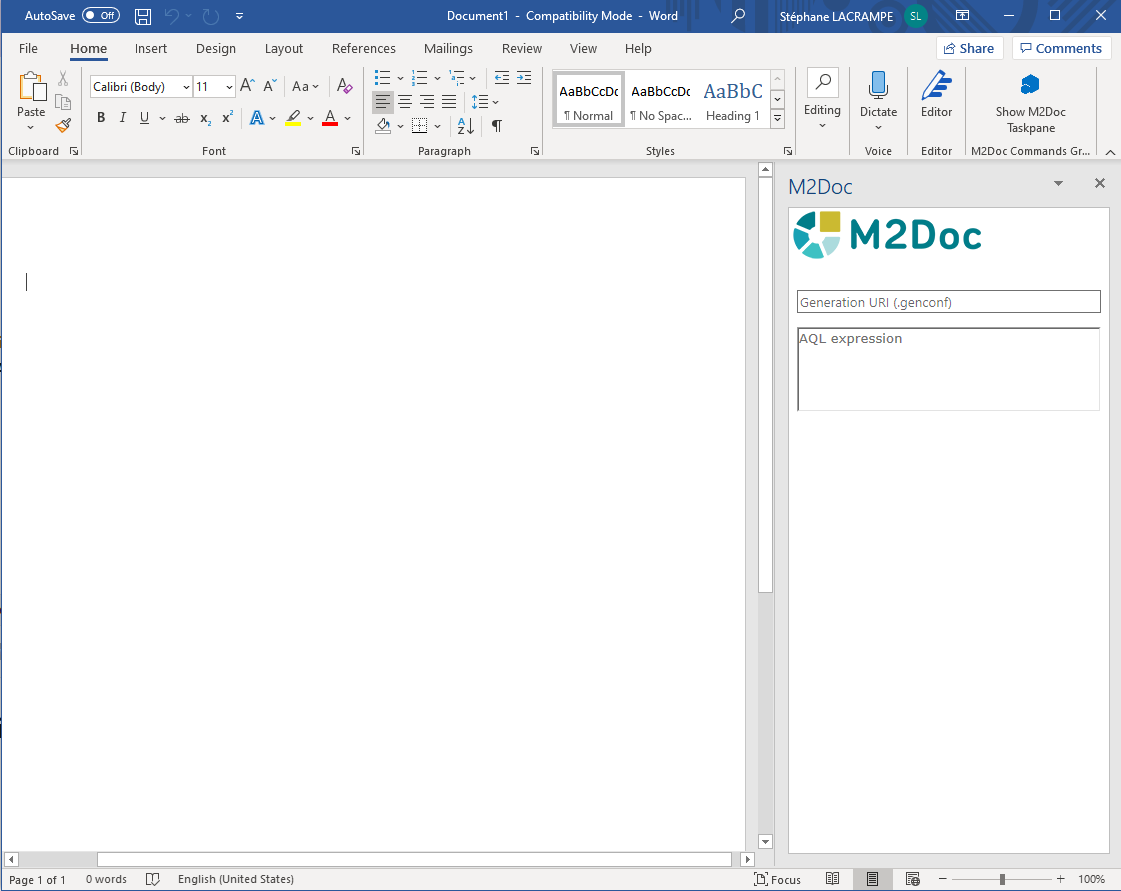 MS Word add-in.