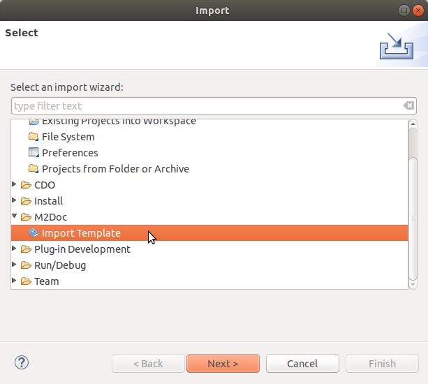 Import Wizard Selection. Import Wizard Selection.